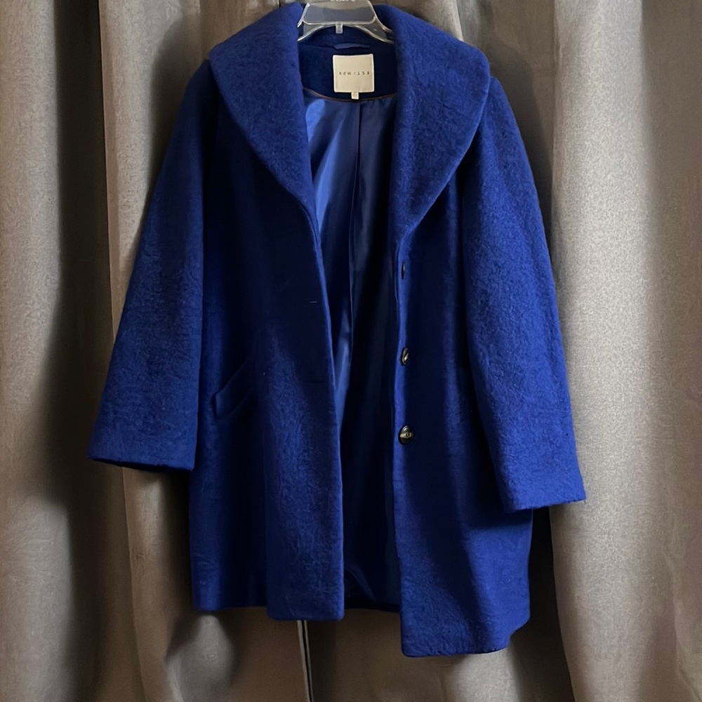 Like New Blue Peacoat